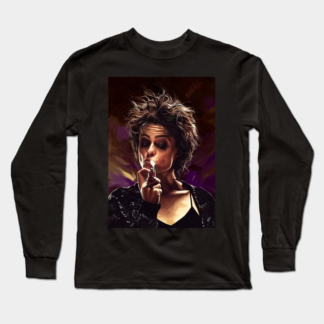 Marla Singer Long Sleeve T-Shirt by dmitryb1